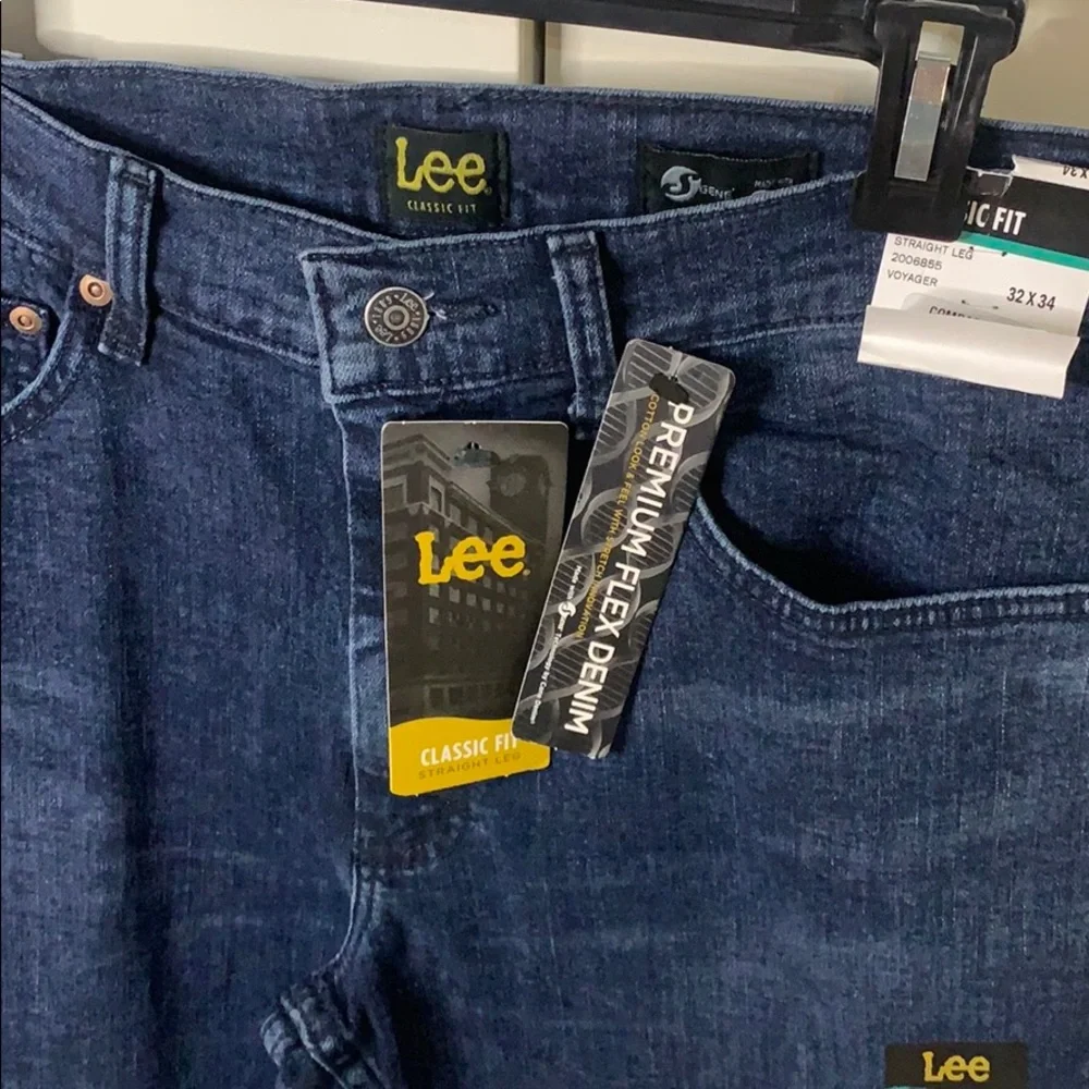 Lee Classic fit blue jeans 32/34 dark wash